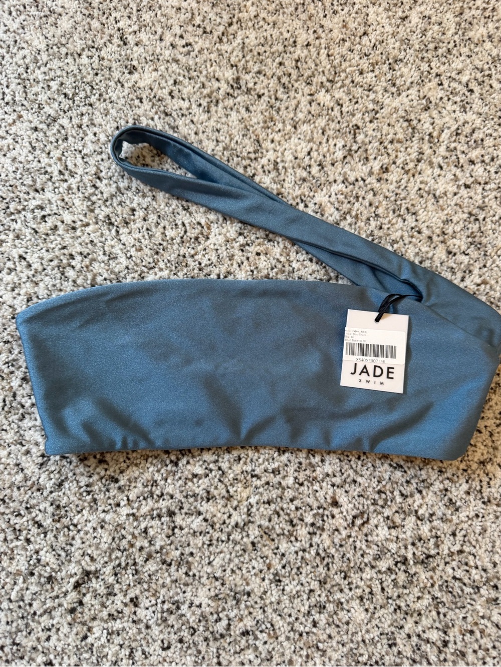 Jade swim top, never worn with tags
